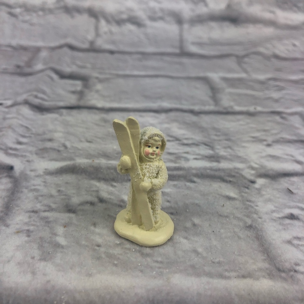 Department 56 Snowbabies Figurine Let’s Go Skiing